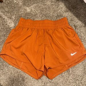Nike Women's Athletic Shorts in Burnt Orange